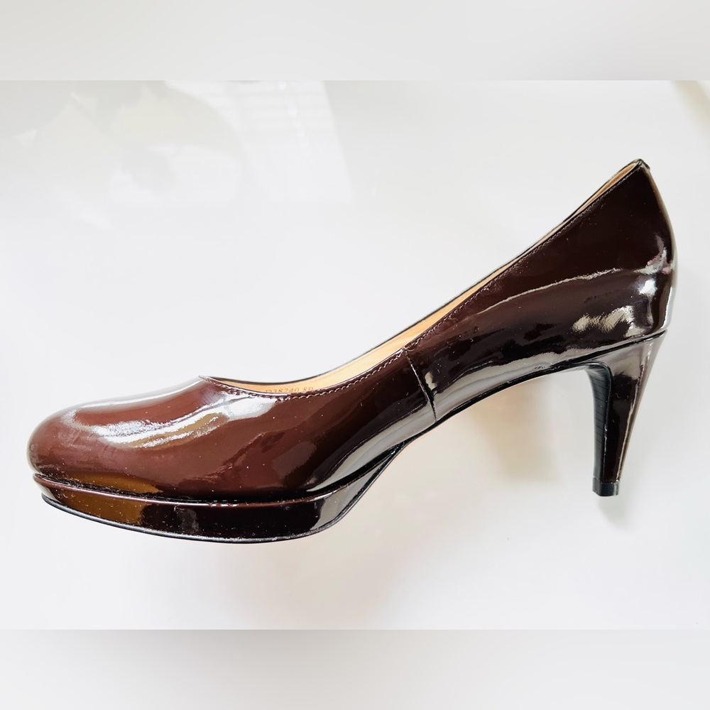 Cole Haan Chelsea Chestnut Patent Pump